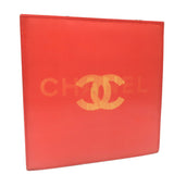 Chanel 2000 CC Hologram Tote Persimmon Vinyl Chain-Strap Small Shoulder Bag