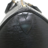 Louis Vuitton Speedy 40 Bag Black Epi Leather Extra Large Duffle