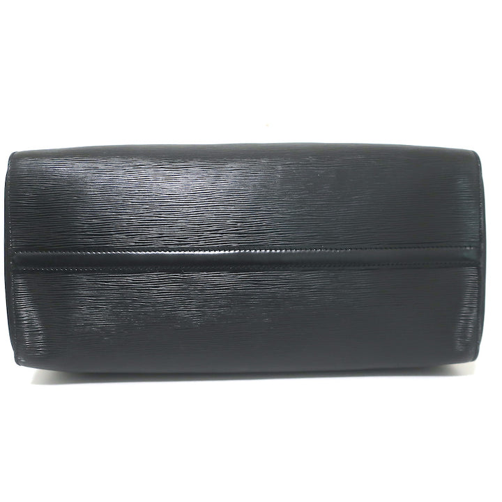 Louis Vuitton Speedy 40 Bag Black Epi Leather Extra Large Duffle