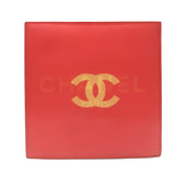 Chanel 2000 CC Hologram Tote Persimmon Vinyl Chain-Strap Small Shoulder Bag