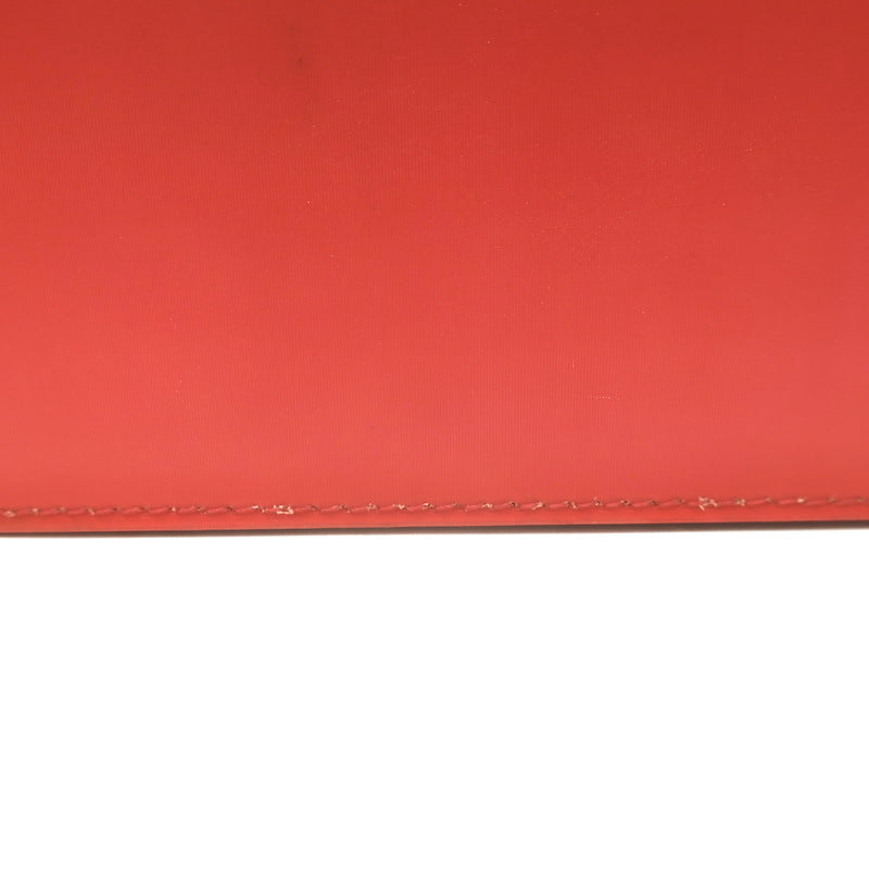 Chanel 2000 CC Hologram Tote Persimmon Vinyl Chain-Strap Small Shoulder Bag
