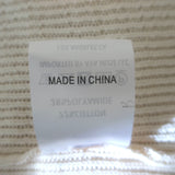 Aya Muse Berin Mock Neck Knit Maxi Dress Ivory Cotton-Blend Size Small NEW