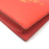 Chanel 2000 CC Hologram Tote Persimmon Vinyl Chain-Strap Small Shoulder Bag