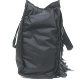 LeSportsac x Libertine Fringe Boat Tote Black Nylon Large Crossbody Bag NEW