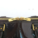 Louis Vuitton Alma GM Bag Amarante Monogram Vernis Patent Leather