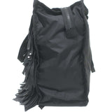 LeSportsac x Libertine Fringe Boat Tote Black Nylon Large Crossbody Bag NEW
