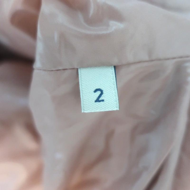 Moncler Caille Velvet Down Puffer Jacket Pink Size 2