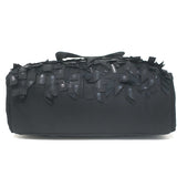 LeSportsac x Libertine Fringe Boat Tote Black Nylon Large Crossbody Bag NEW