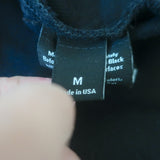 Proenza Schouler Belted Denim Jacket Black Cotton Size Medium