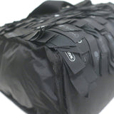 LeSportsac x Libertine Fringe Boat Tote Black Nylon Large Crossbody Bag NEW