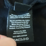 Proenza Schouler Belted Denim Jacket Black Cotton Size Medium