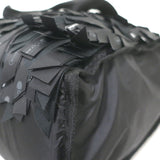 LeSportsac x Libertine Fringe Boat Tote Black Nylon Large Crossbody Bag NEW