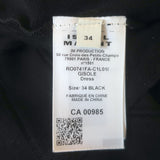 Isabel Marant Gisole Pointelle Knit Turtleneck Maxi Dress Black Size 34