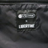 LeSportsac x Libertine Fringe Boat Tote Black Nylon Large Crossbody Bag NEW
