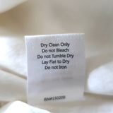 La Ligne Villanelle Tie-Strap Midi Dress Ivory Linen-Blend Size Small