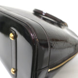 Louis Vuitton Alma GM Bag Amarante Monogram Vernis Patent Leather