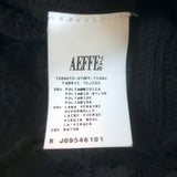 Moschino Cheap & Chic black knit lace-inset ruffled tunic dress, size US 6 — authentic pre-owned, gently worn luxury piece