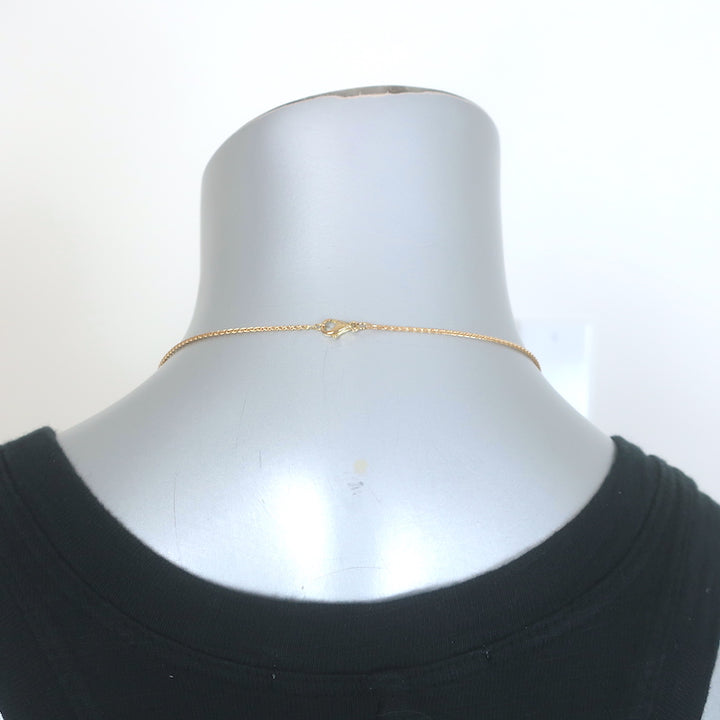 Marie Lichtenberg Dado 13mm Diamond Dice Charm on Spiga Chain 18k Gold NEW