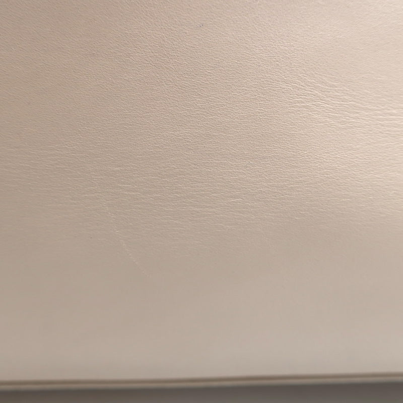 Salvatore Ferragamo Fiamma Medium Top-Handle Bag Bisque Leather