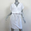 Electric & Rose Mini Dress Serra White Cotton Gauze Size Small Short Sleeve NEW