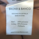 Bronx and Banco Saba Embroidered Mesh Midi Dress White Size Small NEW