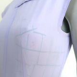 Victoria Beckham Cap Sleeve Midi Dress Lavender Silk Size US 6