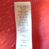 Carolina Herrera Puff Sleeve Midi Dress Pink Cotton-Linen Boucle Size 10