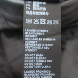 The Kooples Cropped Leather Bomber Jacket Anthracite Size 0