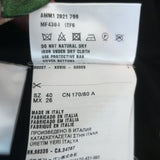 Miu Miu bicolor cady mini dress with crochet collar and puff sleeves in black and white, authentic pre-owned.