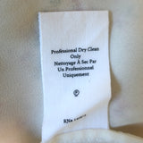 LoveShackFancy Tiered Midi Skirt Alex Ivory Floral Print Silk Size Extra Small