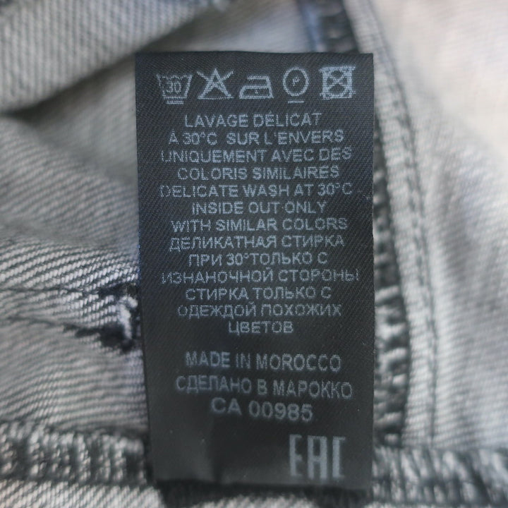 Isabel Marant Toria Denim Midi Skirt Gray Size 34