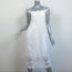 SPELL Midi Tank Dress White Embroidered Cotton Size Small