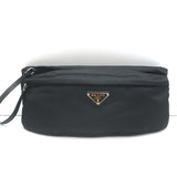 Prada Montagna Belt Bag Black Tessuto Nylon Medium Crossbody