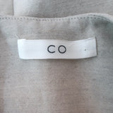 Co Peplum Cuff Jacket Clay Wool-Hemp Canvas Size Extra Small