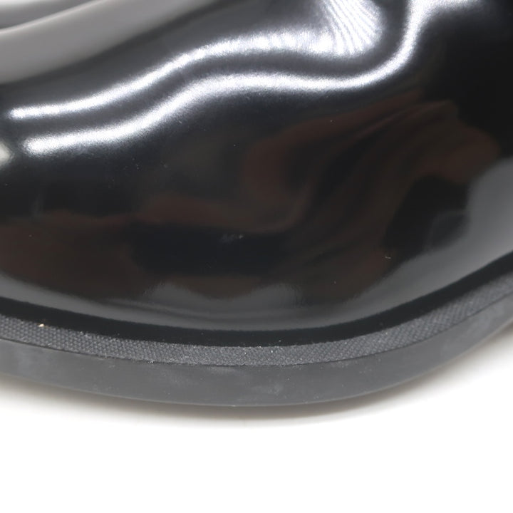 Dior Homme Chelsea Boots Black Patent Leather Size 42