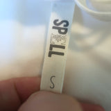 SPELL Midi Tank Dress White Embroidered Cotton Size Small