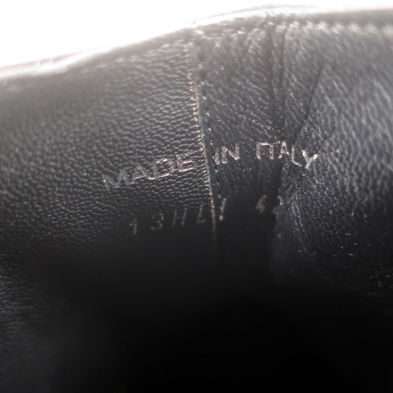 Dior Homme Chelsea Boots Black Patent Leather Size 42