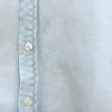 Frank & Eileen Mary Long Sleeve Shirtdress Classic Blue Tattered Wash Size Small