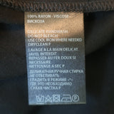 Ann Demeulemeester belted asymmetric midi dress in black jersey, authentic pre-owned luxury, EU 34