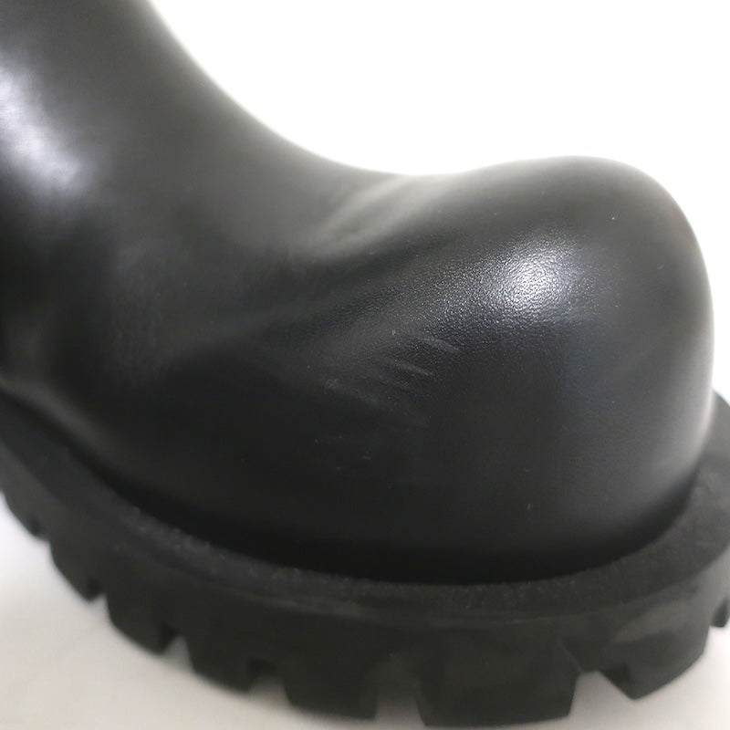 Balenciaga Hummer Boots Black Leather Size 40 US 9/10