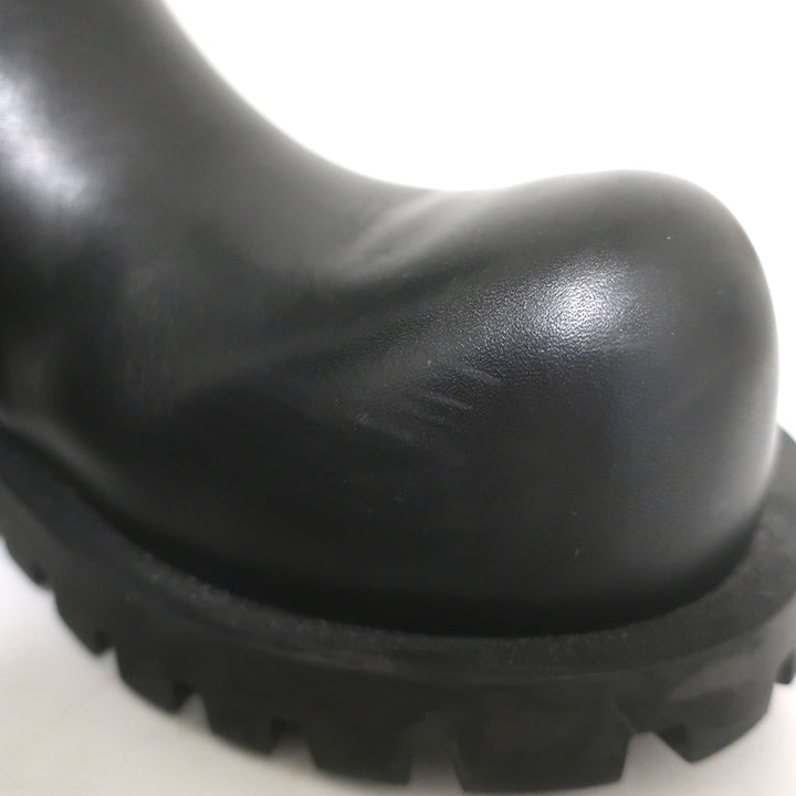 Balenciaga Hummer Boots Black Leather Size 40 US 9/10