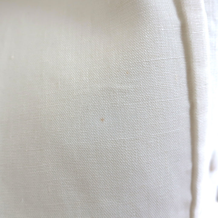 Fendi Double Breasted Blazer Jacket Ivory Linen Size 42