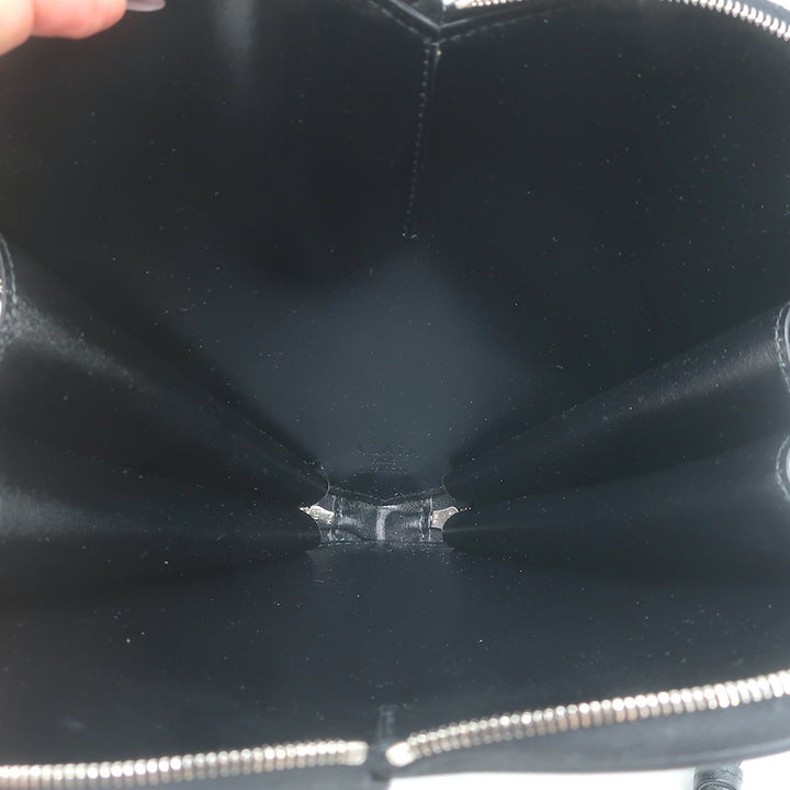 Alaia Le Coeur Small Heart Crossbody Bag Black Leather NEW