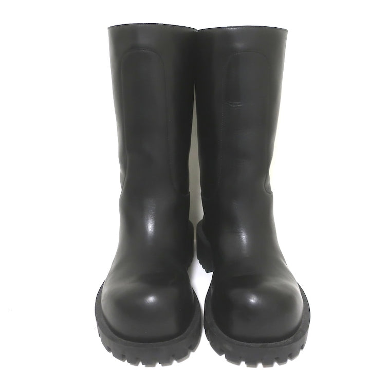 Balenciaga Hummer Boots Black Leather Size 40 US 9/10