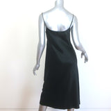 Vince Satin Slip Dress Black Size Small