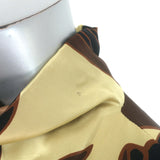 Dries Van Noten silk Doria midi dress, pale yellow floral print, size XS, authentic pre-owned, gently worn