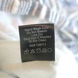 Jenni Kayne Striped Summer Dress Chambray & White Cotton-Blend Size Extra Small