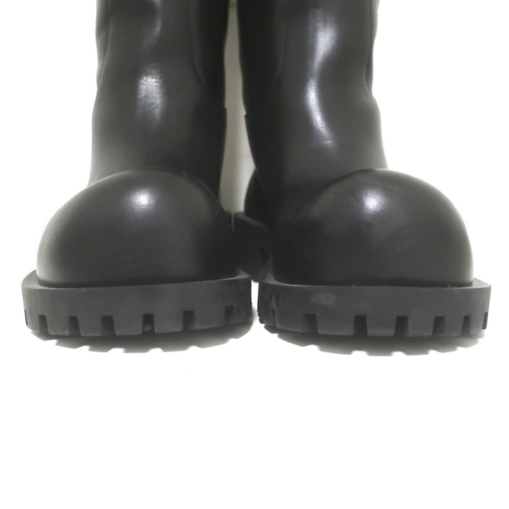Balenciaga Hummer Boots Black Leather Size 40 US 9/10