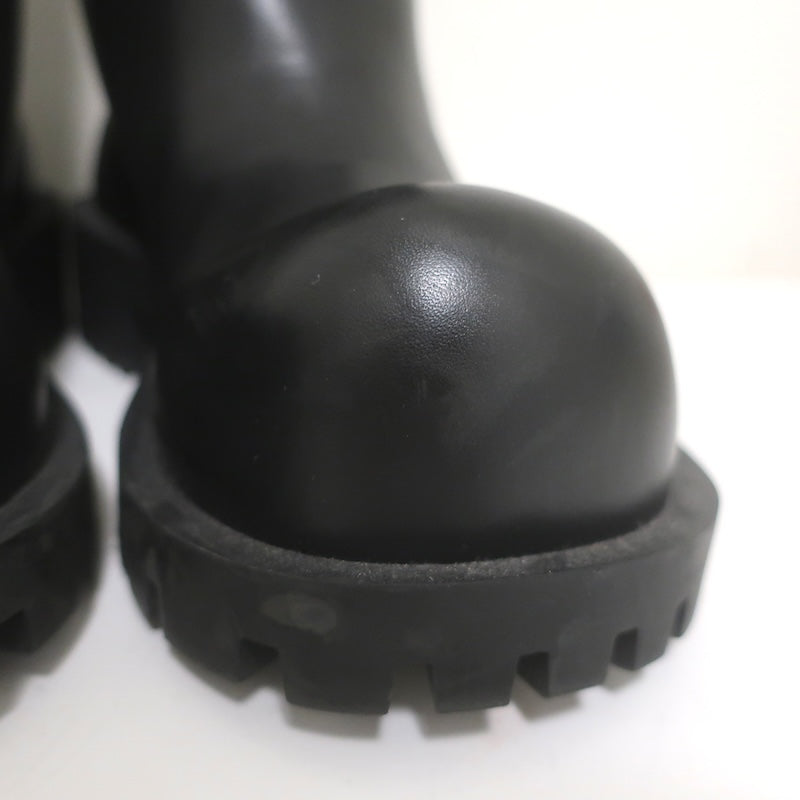 Balenciaga Hummer Boots Black Leather Size 40 US 9/10