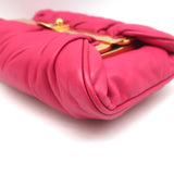 Miu Miu Frame Clutch Peony Leather Small Bag